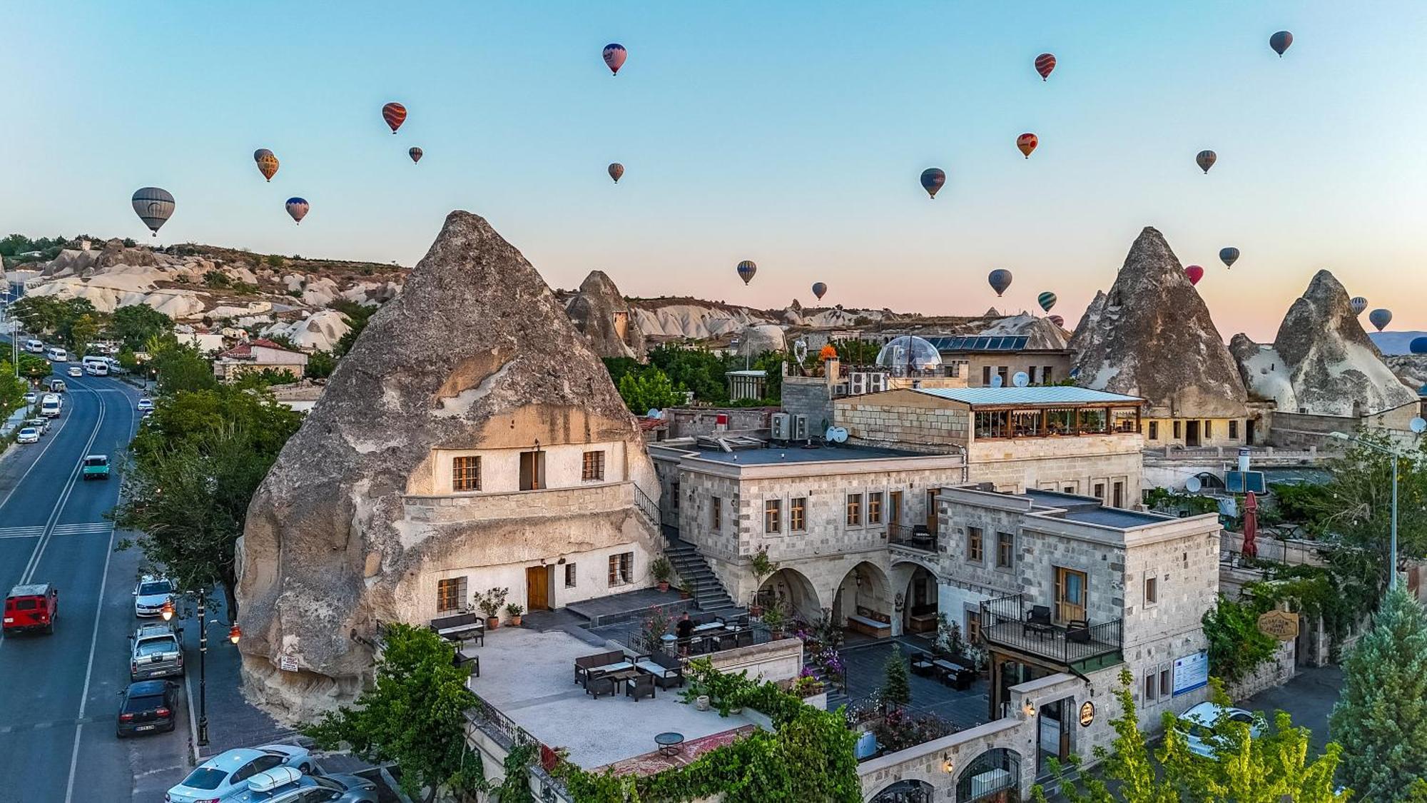Cave Hotel Saksagan Göreme Exterior foto